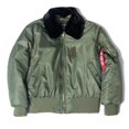 thumbnail image 4 of Chaqueta Bomber de invierno para hombre, uniforme militar americano de nailon de calidad, abrigo Vintage de aviador, 4 of 5