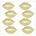 thumbnail image 4 of Lip Peel and Stick Wall Decals with Glitter, 4 of 4
