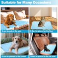 thumbnail image 5 of (28x40''/70x100cm, azul claro) Esteras de enfriamiento para perros Esteras de enfriamiento para mascotas Esteras para dormir para perros Enfriamiento para perros Enfriamiento para mascotas Estera, 5 of 5