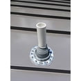 thumbnail image 5 of EAGLE 1 EPDM Flexible Roofing Pipe Flashing Retrofit Split Zipper Boots - On Site Adjustable Roof Pipe Jack Boot with Round Base (Multiple Sizes) (No. 1), 5 of 9