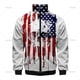 thumbnail image 3 of Chaqueta con solapa y cremallera con bandera de EE. UU. y estrellas y rayas estadounidenses 2024, abrigo informal diario de manga larga, ropa de calle, tops para hombre 4XL, 3 of 5