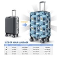 Travel Luggage Covers Airplanes and Aviation Signs Suitcase Covers