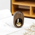 thumbnail image 6 of Shopkeepers Bell - Magnetic Attached Doorbell for Door Opening - Unique Office Ornament and Hanging Decoration for Business Entrance, Fridge Sticker and Barn Door (Golden Teak), 6 of 12