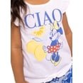 thumbnail image 3 of Minnie and Friends Toddler Girls Short Sleeve Tee and Crochet Shorts Set, 2-Piece, Sizes 12M-5T, 3 of 9