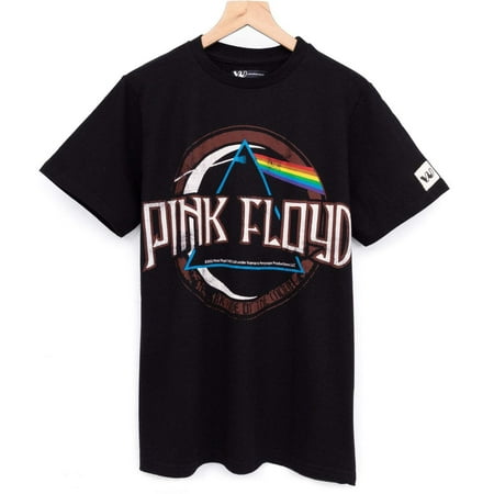 Pink Floyd Dark Side Of The Moon Logo T-Shirt For Boys | Official Band Tee (9-11 Years, Black)