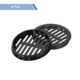 thumbnail image 3 of Uxcell Round Soffit Vents 3 inch, 4Pcs Black Plastic 80mm Soffit Vent Cover, 3 of 7