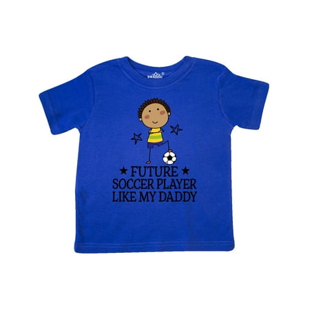 

Inktastic Soccer Player Like Daddy Gift Toddler Boy Girl T-Shirt