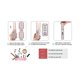 thumbnail image 4 of 2-In-1 Electric USB Hair Straightening Brush Straightener Flat Iron Multifunctional Comb Straighten, 4 of 5