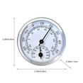 thumbnail image 3 of Jusqu'à 65 % de Rabais Iumwxz Mini 2 en 1 Jauge de Température et d'Humidité Type Pointeur Hygromètre Intérieur Extérieur Accessoires de Camping Accessoires de Randonnée Circulaire Hebdomadaire, 3 of 6