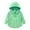 Green, variant on Mercatoo Toddler Girls Spring Windproof Coat Prints Hooded with Pocket Jacket Kids Girls Outdoor Travel Coats Size 8 to 10