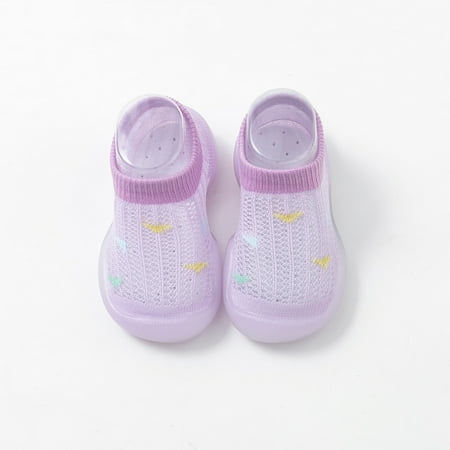 

Wolfast Promotion Toddler Baby Boys Girls Cute Fashion Solid Color Mesh Hollow Out Breathable Soft Non-slip Toddler Shoes Socks