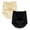 Black 1PCS & Beige 1PCS, variant on XEGLSBU Women Underwear High Waist Control Seamless Underpants Breathable Shaping Panties 4 PCS Size M