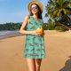 thumbnail image 3 of Balery Cartoon Lobsters 4 Vestidos de verano para mujer con estampado: vestido holgado sin mangas, vestido playero informal y cómodo para días calurosos., 3 of 7