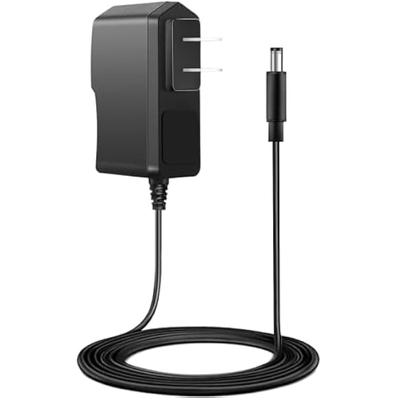 LujingZ 12V 2A AC/DC Power Supply Adapter for Yamaha PA-130 PA-130B PSR, YPG, YPT, DGX, DD, EZ and P Digital Piano and Portable Keyboard Series Charger Cable (6 feet)