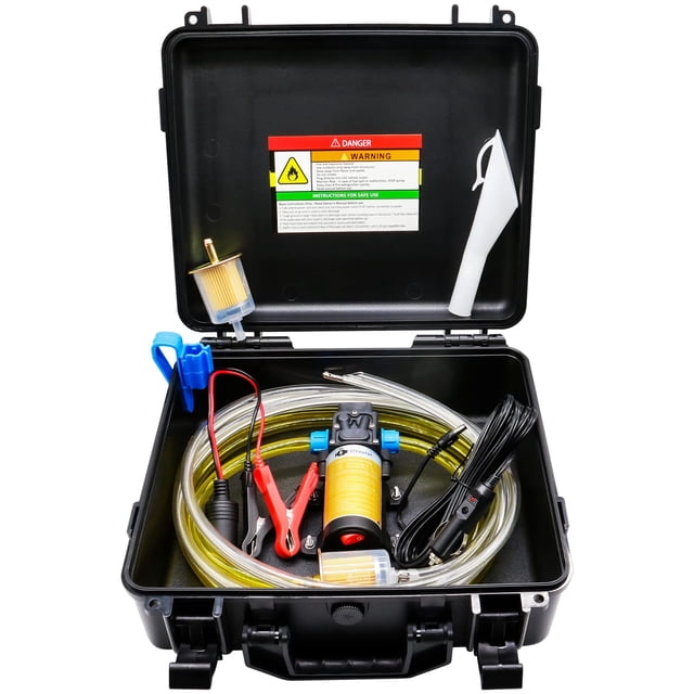 Bomba de transferencia de combustible Steauty 12V 70W 85 GPH con estuche