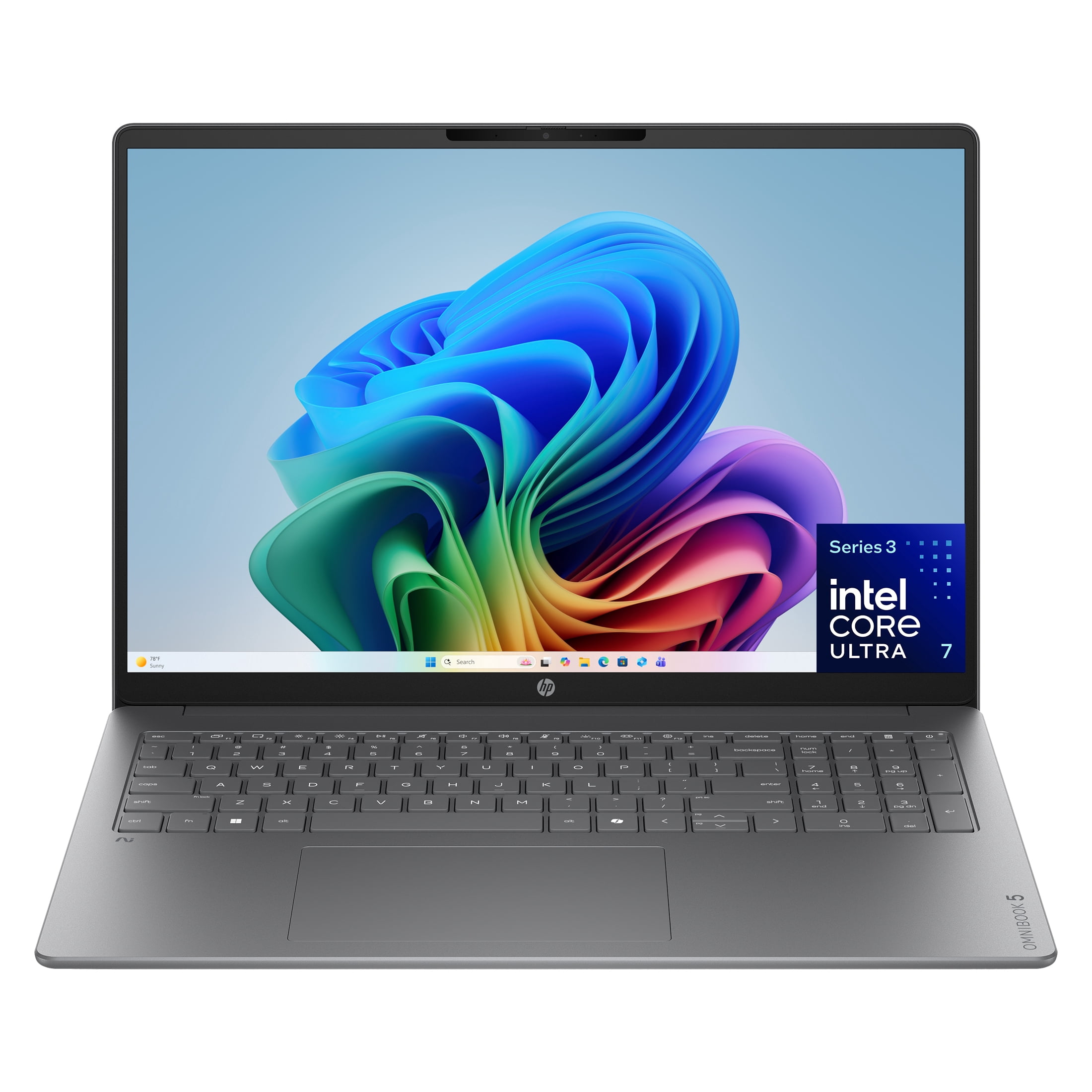 HP OmniBook 5 ultra 5 16GB 512GB ノートパソコン HP OmniBook 5 16 inch Laptop Next Gen AI PC FHD IPS Touch Windows
