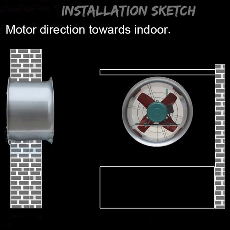 High Quality Tsk-355 Centrifugal Inline Duct Pipe Exhaust Fan - Pipe