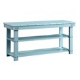 thumbnail image 3 of Convenience Concepts Banc Utilitaire pour Vestiaire en Oxford, Fini Bois Vert Écume de Mer, 3 of 3