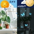 thumbnail image 3 of Glow in The Dark Butterfly Wall Decals，Glowing Luminous Butterfly Wall Stickers Blue Removable self-Adhesive Butterfly Decals for Girls Bedroom Kids Baby Nursery Living Room Decoration, 3 of 9