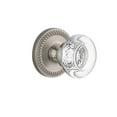 thumbnail image 6 of Grandeur Newbor_Psg_234 Newport Solid Brass Rose Passage Door Knob Set - Brass, 6 of 7