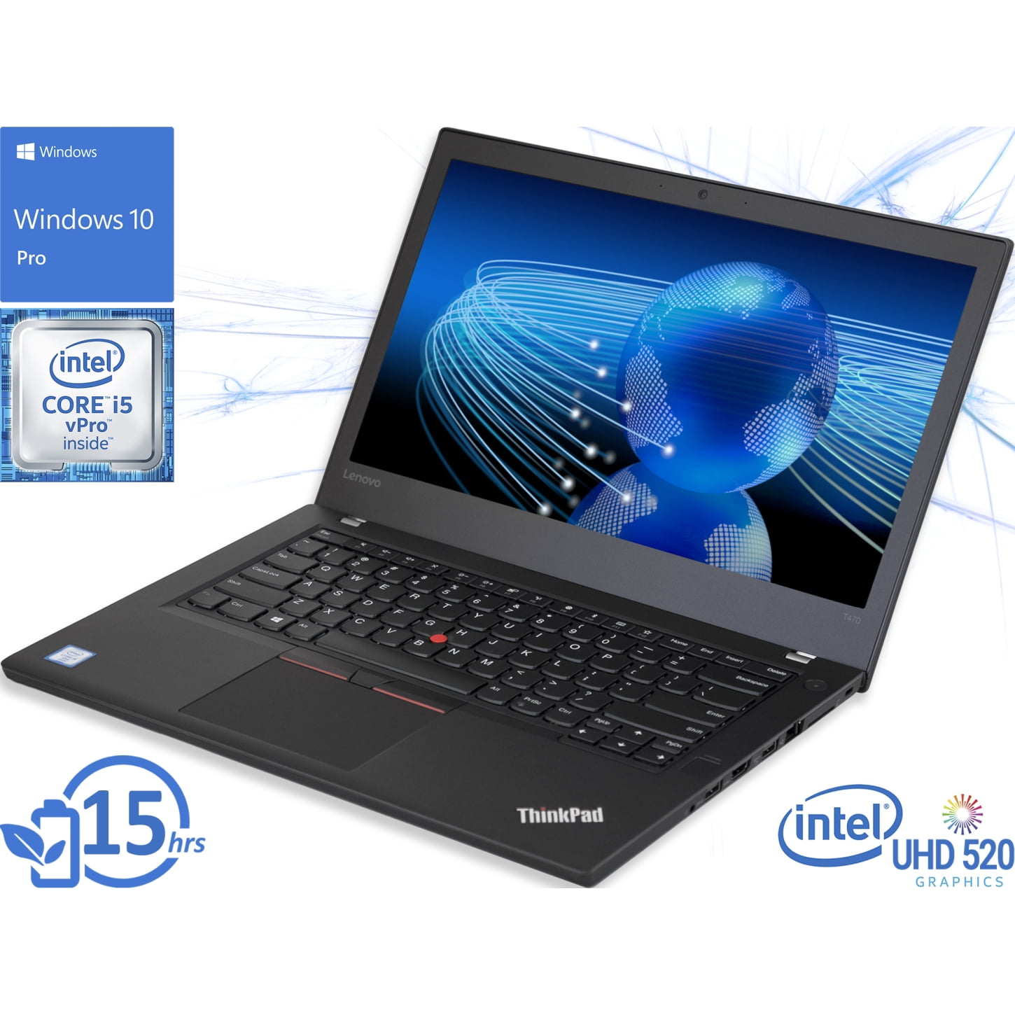 Lenovo ThinkPad T470 Notebook 14 FHD Touch Display Intel Core I7