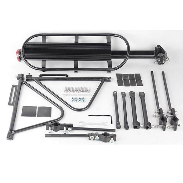 ziyahi Bike Rear Seatpost-Mounted Outdoor Luggage Cargo Rear Bicycle Holder carrier luggage rack shelf Rack Half Quick Mount