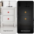 thumbnail image 3 of 4PCS Round Anchor Cabinet Fluorescence Knob Glowing in the Dark Furniture Drawer Pulls Handle with Screws, 3 of 5