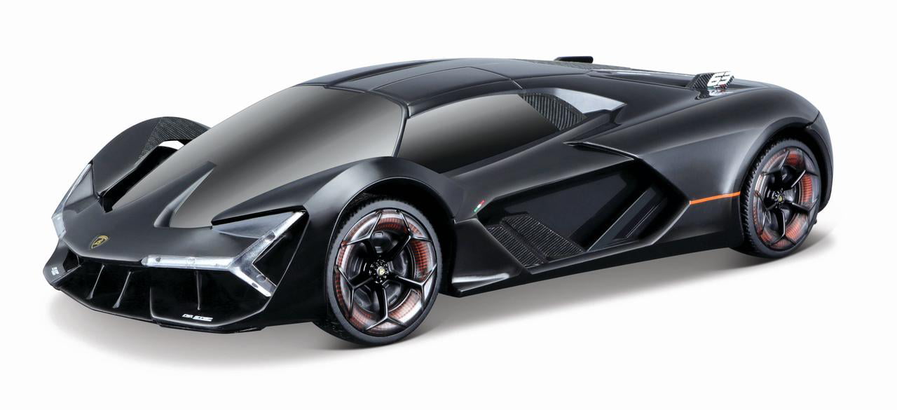  Maisto Tech R/C 1:24 Scale 2.4 GHz Lamborghini Terzo Millenio,  Gloss Black : Toys & Games