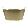 thumbnail image 1 of Bañera galvanizada, cubo de cerveza, recipiente de almacenamiento de cubos de hielo, bañera de hielo liviana, cubo de vino para vino, cóctel,, 1 of 8
