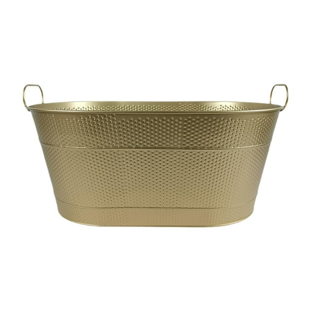 Bañera galvanizada, cubo de cerveza, recipiente de almacenamiento de cubos de hielo, bañera de hielo liviana, cubo de vino para vino, cóctel,