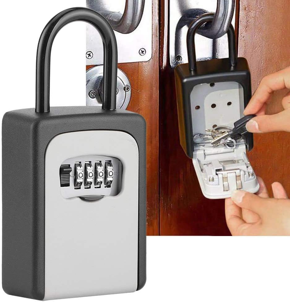 DANPINGLE Key Lock Box Waterproof Gray 5-Key photo 3