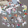 thumbnail image 1 of 21 parches de unicornio, mezcla aleatoria multicolor, parche hecho a mano, surtido para planchar o coser, bordado, planchado, bricolaje para ropa, jeans, bolso, sombrero, zapatos, 1 of 4