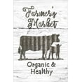 thumbnail image 2 of Deiter, Lori 17x24 Black Ornate Wood Framed with Double Matting Museum Art Print Titled - Farmers Market, 2 of 4