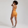 thumbnail image 4 of Conjunto de 2 piezas de pantalones cortos de yoga de nailon suave y mantecoso, ropa deportiva para mujer, chándal, ropa de entrenamiento, sujetador deportivo, 4 of 5