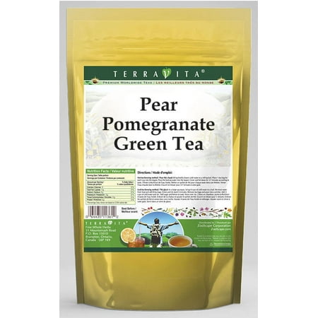 Pear Pomegranate Green Tea (50 tea bags - Autumn Pear Inspiration Ahead!