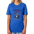 thumbnail image 2 of Fourth Of July American Inspired T-Shirt Women's Mommin' Like It's 1776 Festive Patriotic Short-Sleeve Tee, 2 of 5