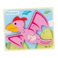 thumbnail image 4 of Rompecabezas de Dinosau de Madera para Juguetes Educativos para 3 años - Estilo6 Sunnimix rompecabezas de dinosaurios para niños pequeños, 4 of 8