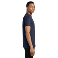 thumbnail image 4 of Gildan Heavy Cotton Pocket T-Shirt, Crewneck Short Sleeve Tee for Men, Workwear Shirts (Navy, XL), 4 of 5