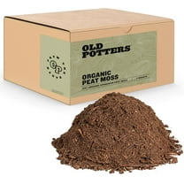 Organic Peat Moss, 20 Quarts – 100% Sphagnum Peat Moss, SEMI Compressed, for Potted Plants & Seed Starting – Organic Gardening for Indoor and Outdoor use 20 Quart