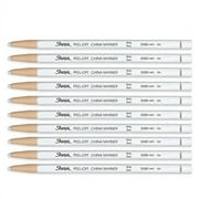 Peel-Off China Marker 164T White, 10 Markers Per Order (02060)