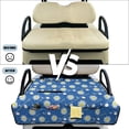 thumbnail image 5 of Xoenoiee Blue Golf Daisy Print Golf Cart Seat Covers Club Car, Waterproof Golf Cart Seat Blanket Towel Fit All EZGO, Yamaha, Icon and More 2-Seat Golf Carts Essentials, 5 of 7
