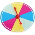 thumbnail image 2 of Roue de Prix DIY Roue de Fortune Rotative Roue de Prix de Fête Jeu de Roue de Prix Plateau Tournant de Loterie pour Fête, 2 of 8