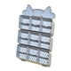 thumbnail image 3 of Organizador de sujetadores Sunnimix Almacenamiento de ropa interior de calcetines para colgar en la puerta del armario sobre la puerta Solución de Gris, 3 of 8