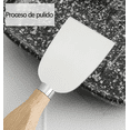 thumbnail image 3 of Juego De Cuchillos Para Queso De Acero Inoxidable, 4 Piezas Marron/Plata, 3 of 5