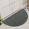 thumbnail image 3 of Oucaili Alfombrilla para puerta de interior, alfombra de entrada de trampero, felpudos semicirculares delanteros interiores, goma antideslizante, 3 of 7