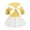 Yellow, variant on Visland Pet Skirt Comfortable to Wear Nice-Looking Cotton Pet White Bow Tie Dress for Parties