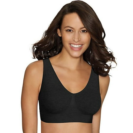 

Hanes ComfortFlex Fit Women s Wireless Bralette Black 3XL