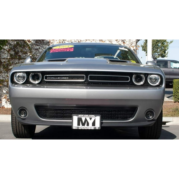 STO N SHO Front License Plate Bracket Compatible with 2015-2023 Dodge Challenger Non Wide Body with Adaptive Cruise (SNS1a)