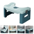 thumbnail image 3 of Minkissy Foot Stools Small Footstool ABS Blue Bathroom Stools for Adults 1 Set, 3 of 8