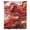 Red, variant on Beige Marble Sheer Curtains 96 Inches Long, Chic Neutral Minimalist Fluid Aesthetic Light Filering Curtains, Privacy Drapes Simi Floor to Veiling Curtain for Living Room Bedroom Window Treatment
